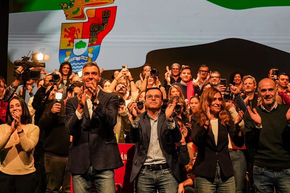 Extremadura: el laboratorio que define el futuro del PSOE