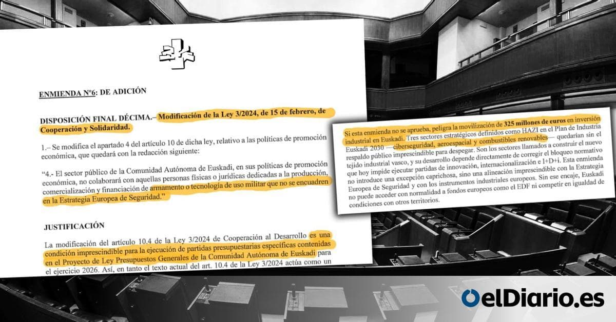 País Vasco flexibiliza ley de cooperación por 325 millones
