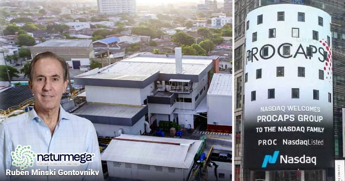 Rubén Minski renace con Naturmega tras perder Procaps