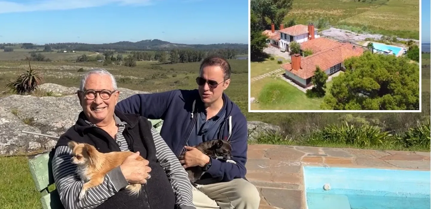 Sergio Puglia vende su casa en Punta del Este y estrena
