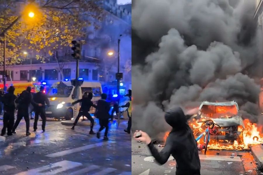 Francia arde: 550.000 marchan contra el costo de vida y el presupuesto de Lecornu